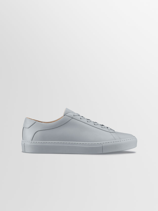 Capri Leather Sneaker in Pebble