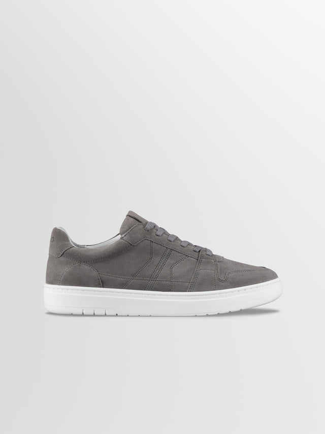 Carrara Suede Sneaker in Graphite