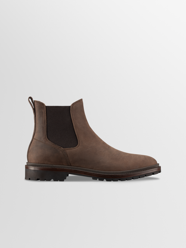 Fermo Nubuck Boot in Chocolate