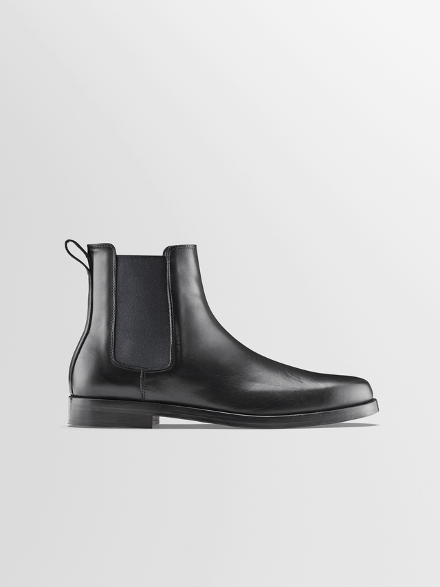 Trento Leather Boot in Black