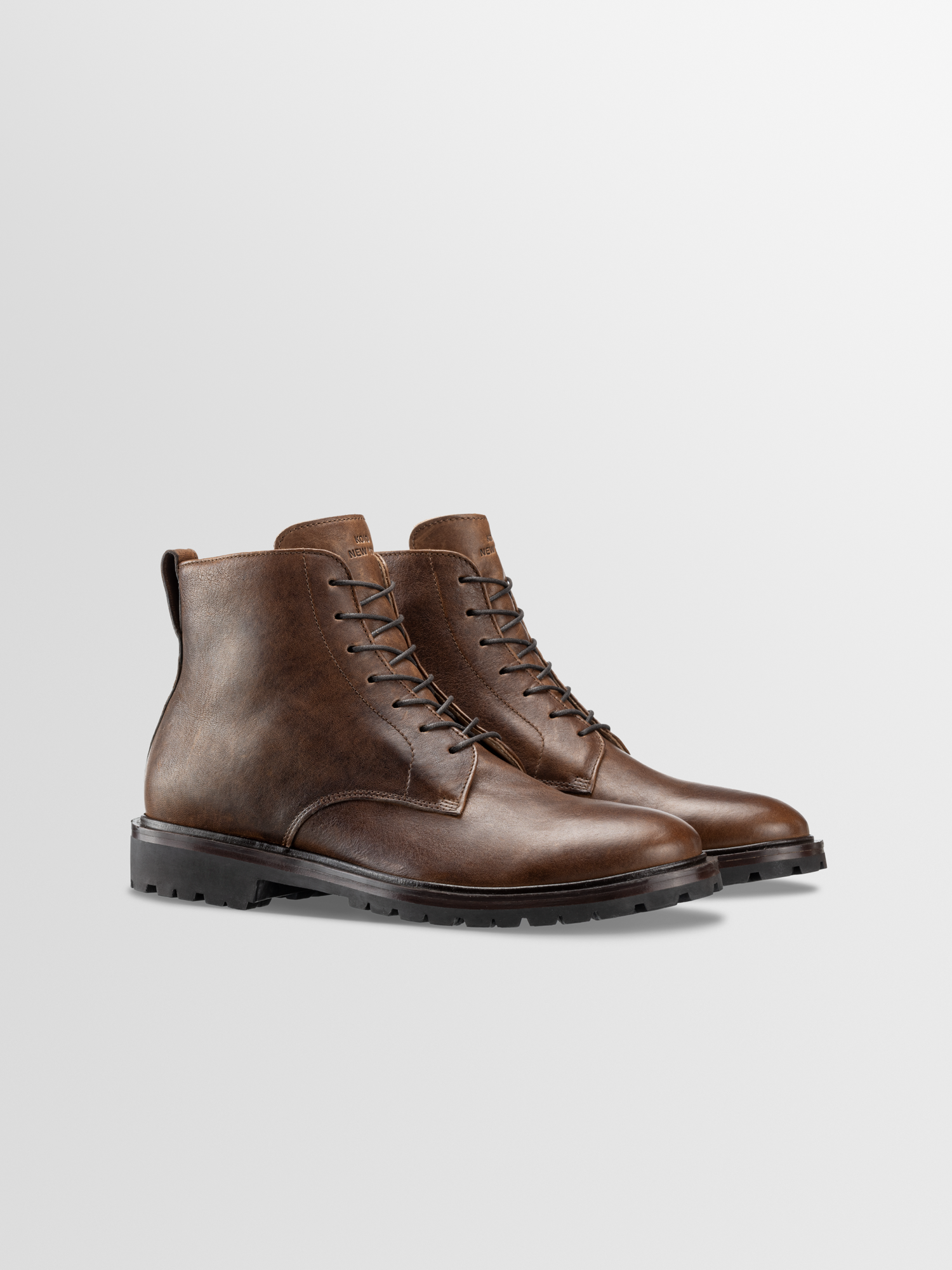 Bergamo Leather Boot in Anchor