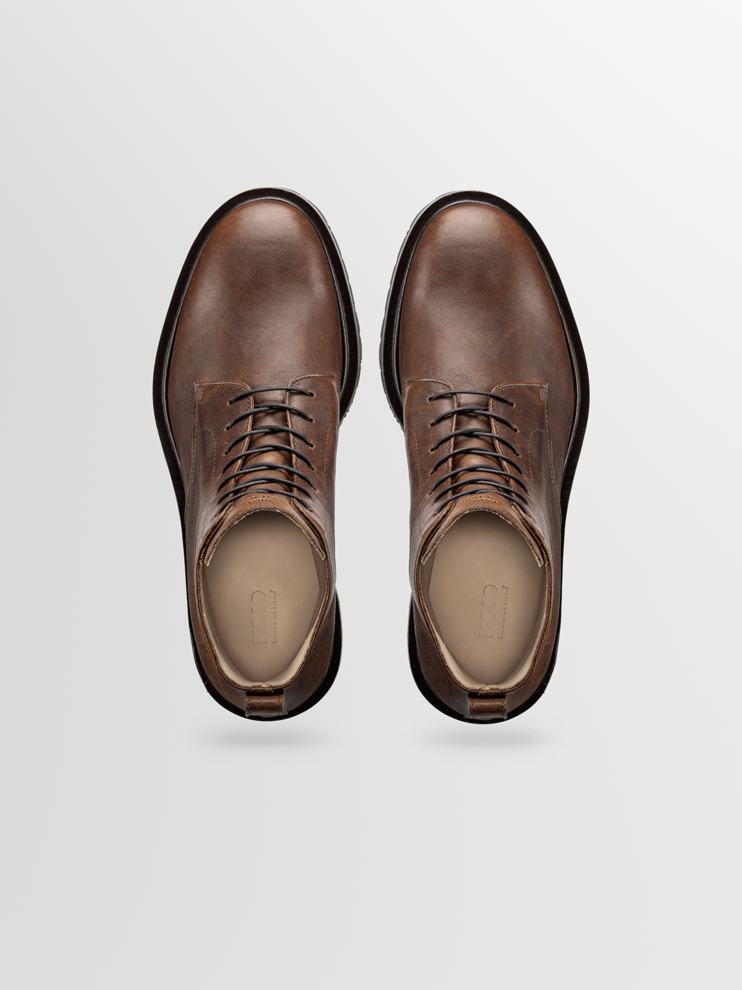 Bergamo Leather Boot in Anchor