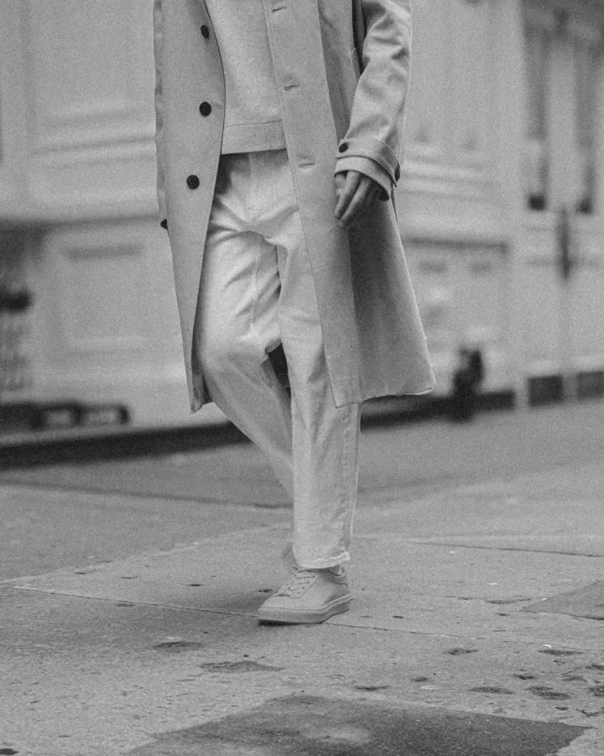 Capri Leather Sneaker in Sandstone Wide Fit