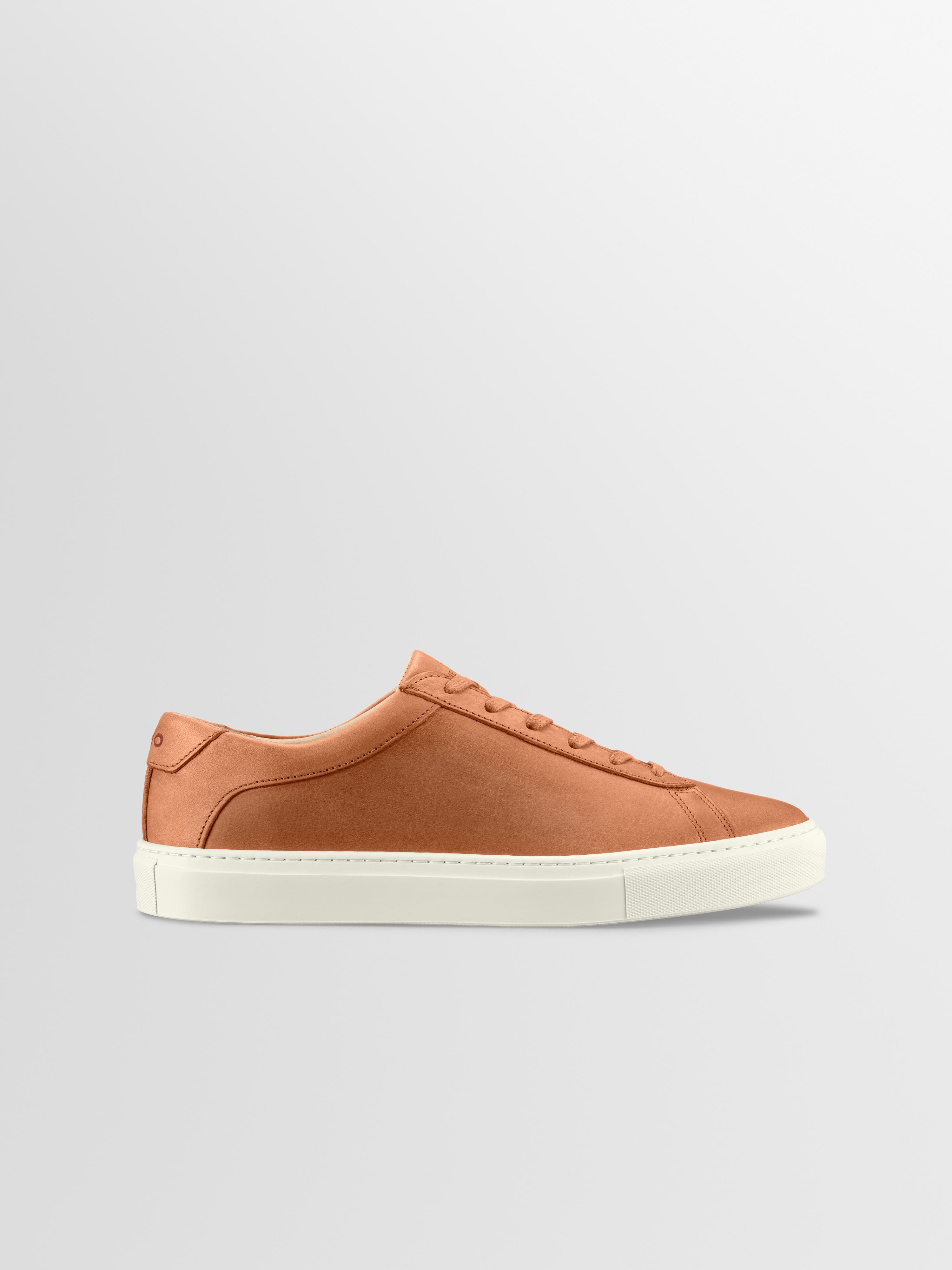 Capri Leather Sneaker in Castagna Wide fit