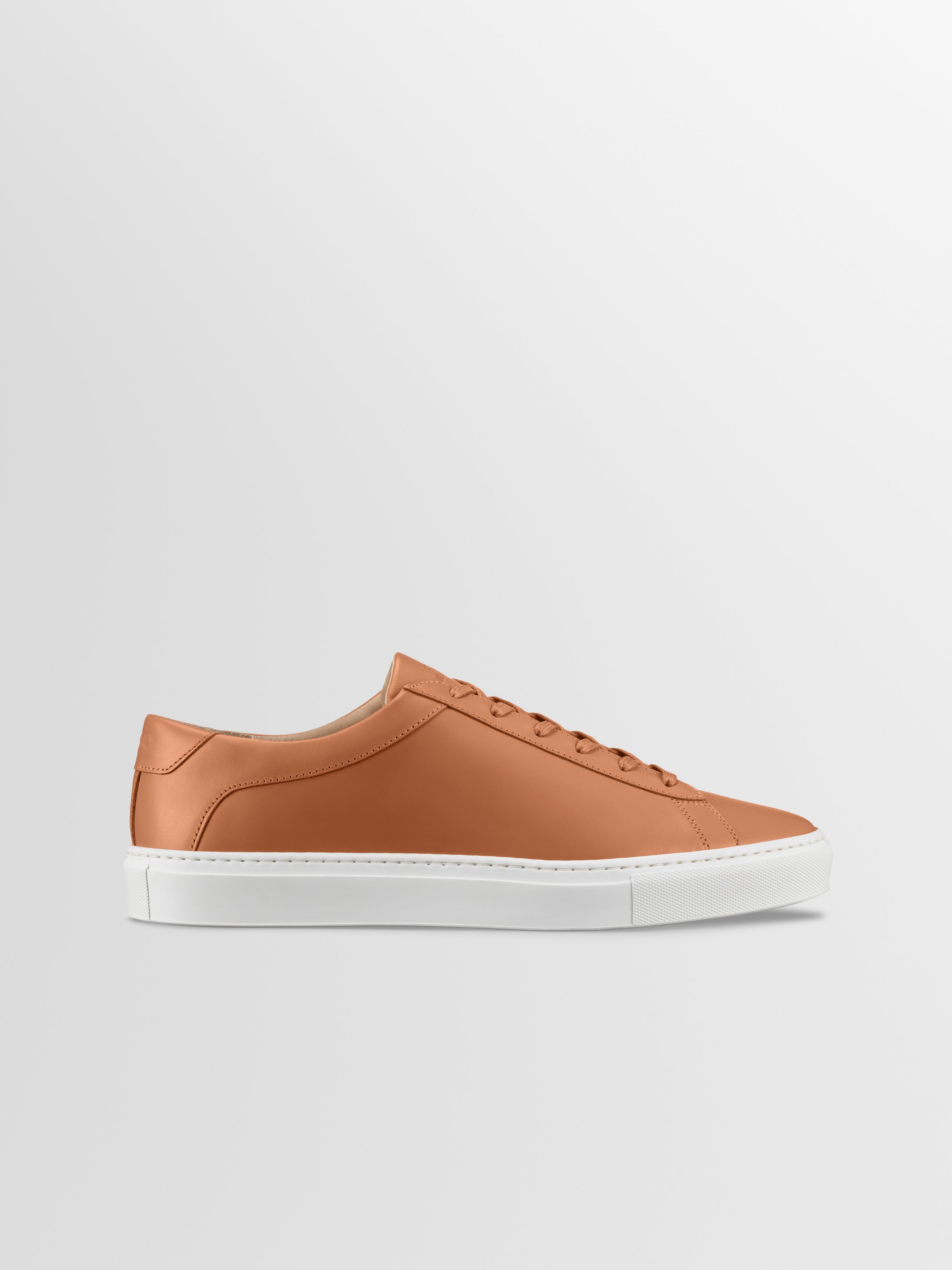 Capri Leather Sneaker in Castagna