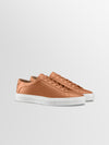 Capri Leather Sneaker in Castagna