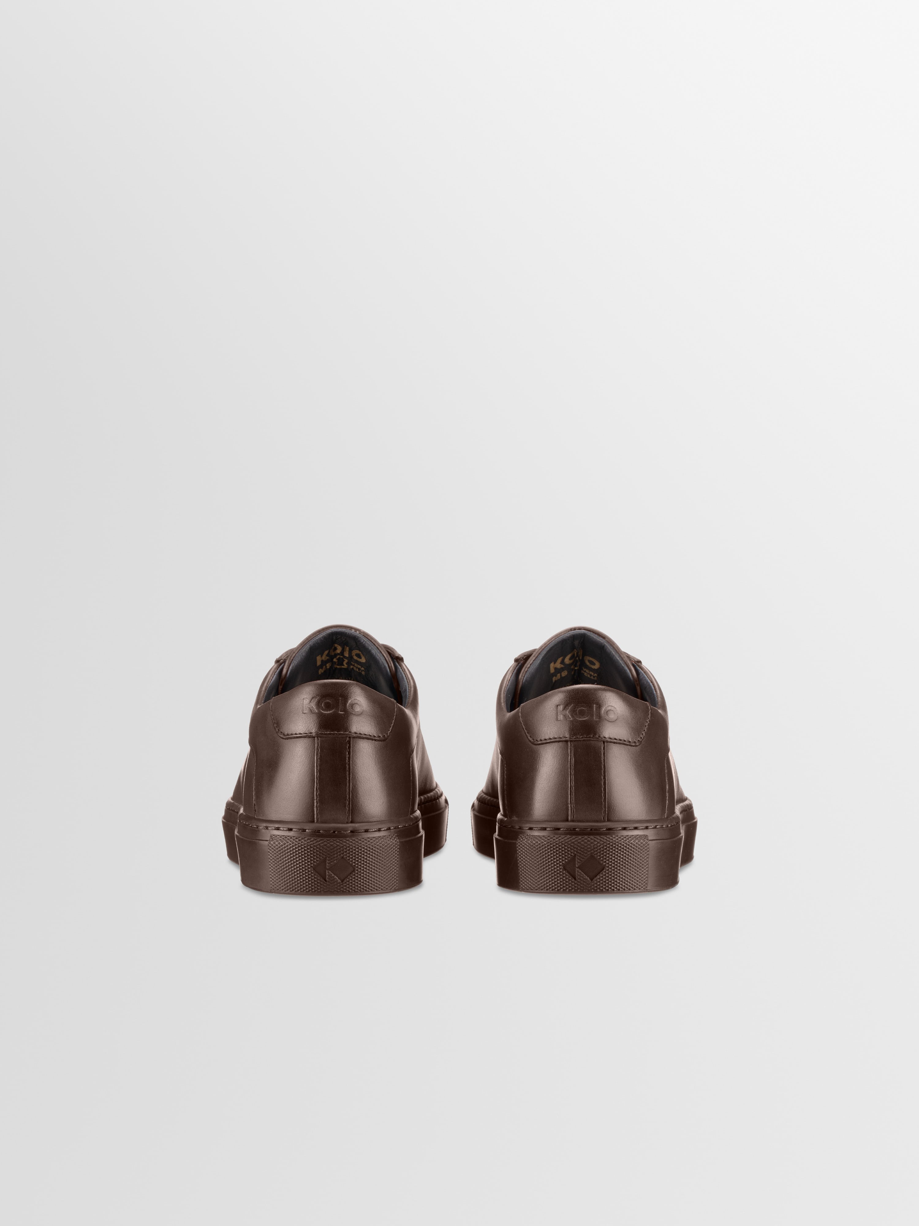 Capri Leather Sneaker in Mocha Wide Fit