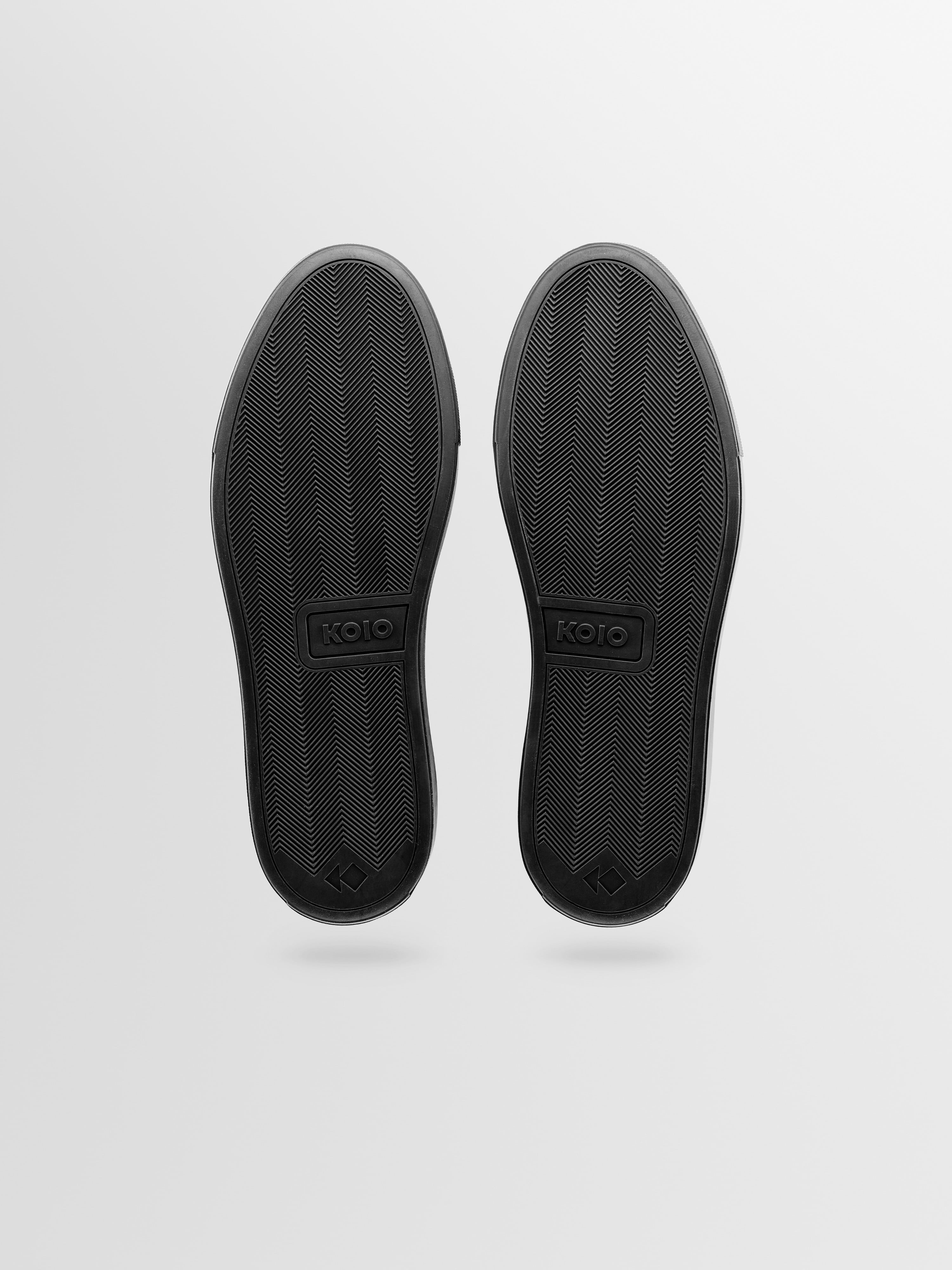 Capri Leather Sneaker in Nero