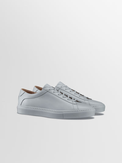 Capri Leather Sneaker in Pebble