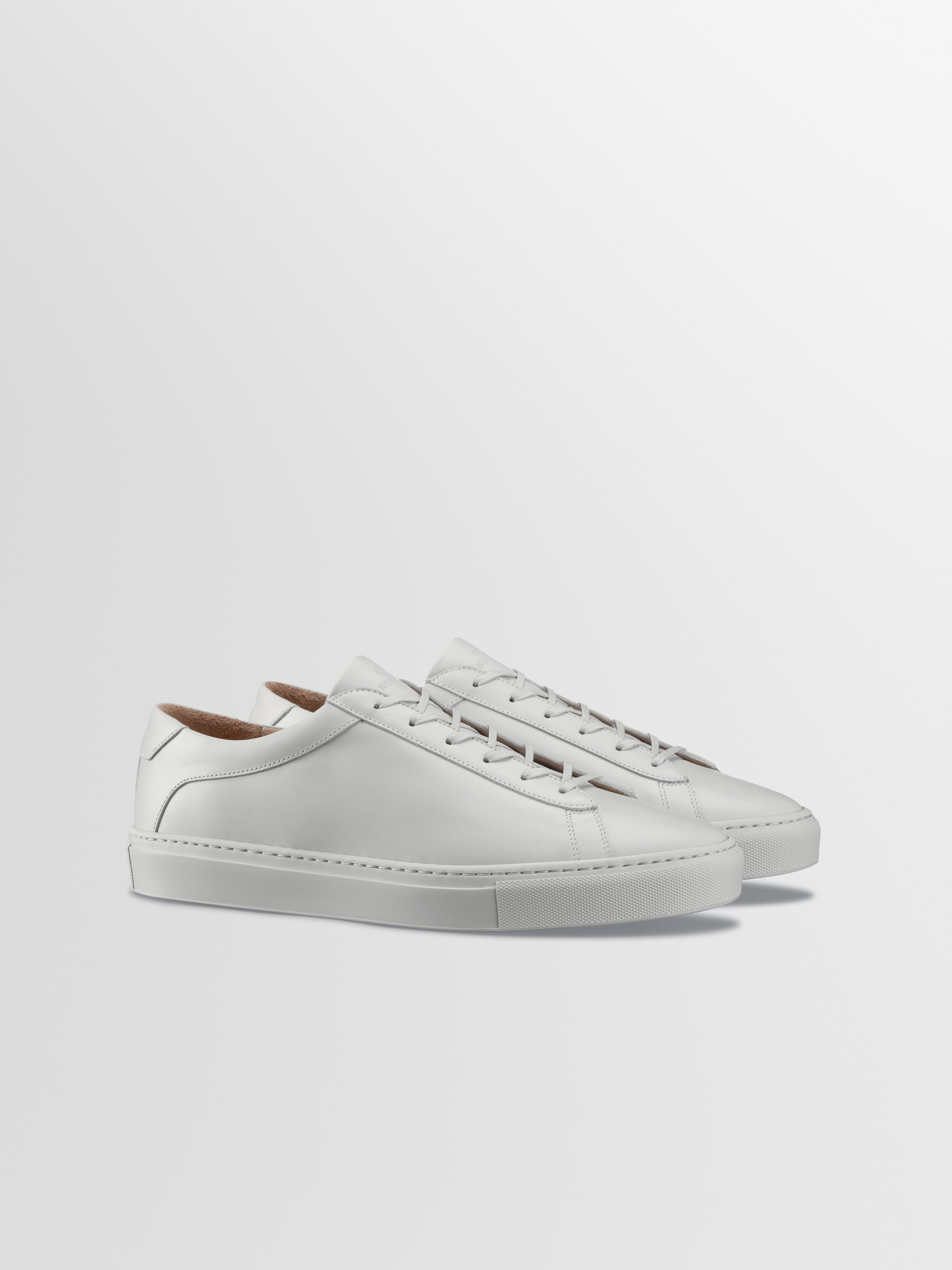 Capri Leather Sneaker in Sandstone