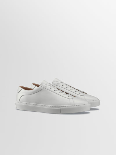 Capri Leather Sneaker in Sandstone