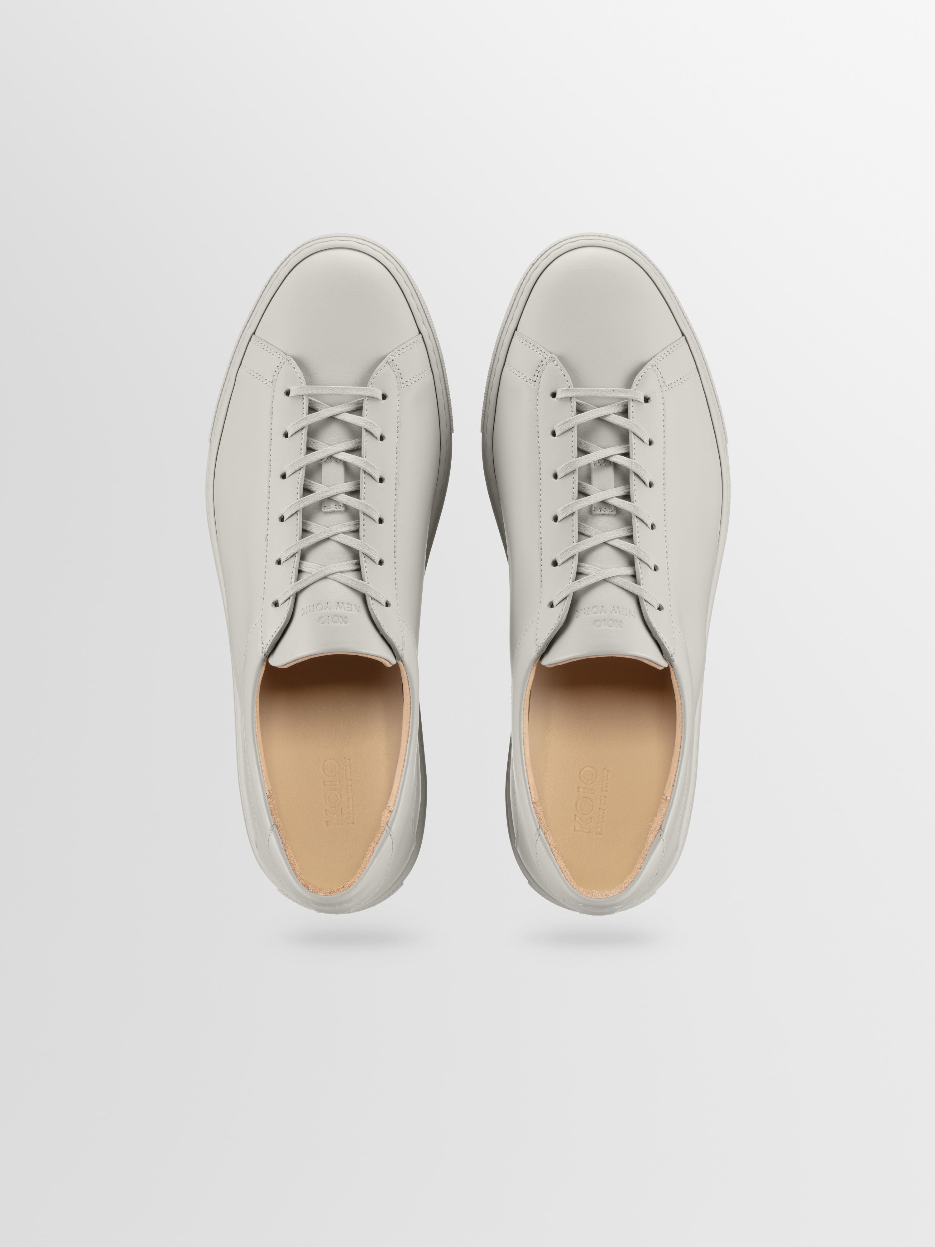 Capri Leather Sneaker in Sandstone