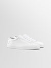 Capri Leather Sneaker in Triple White