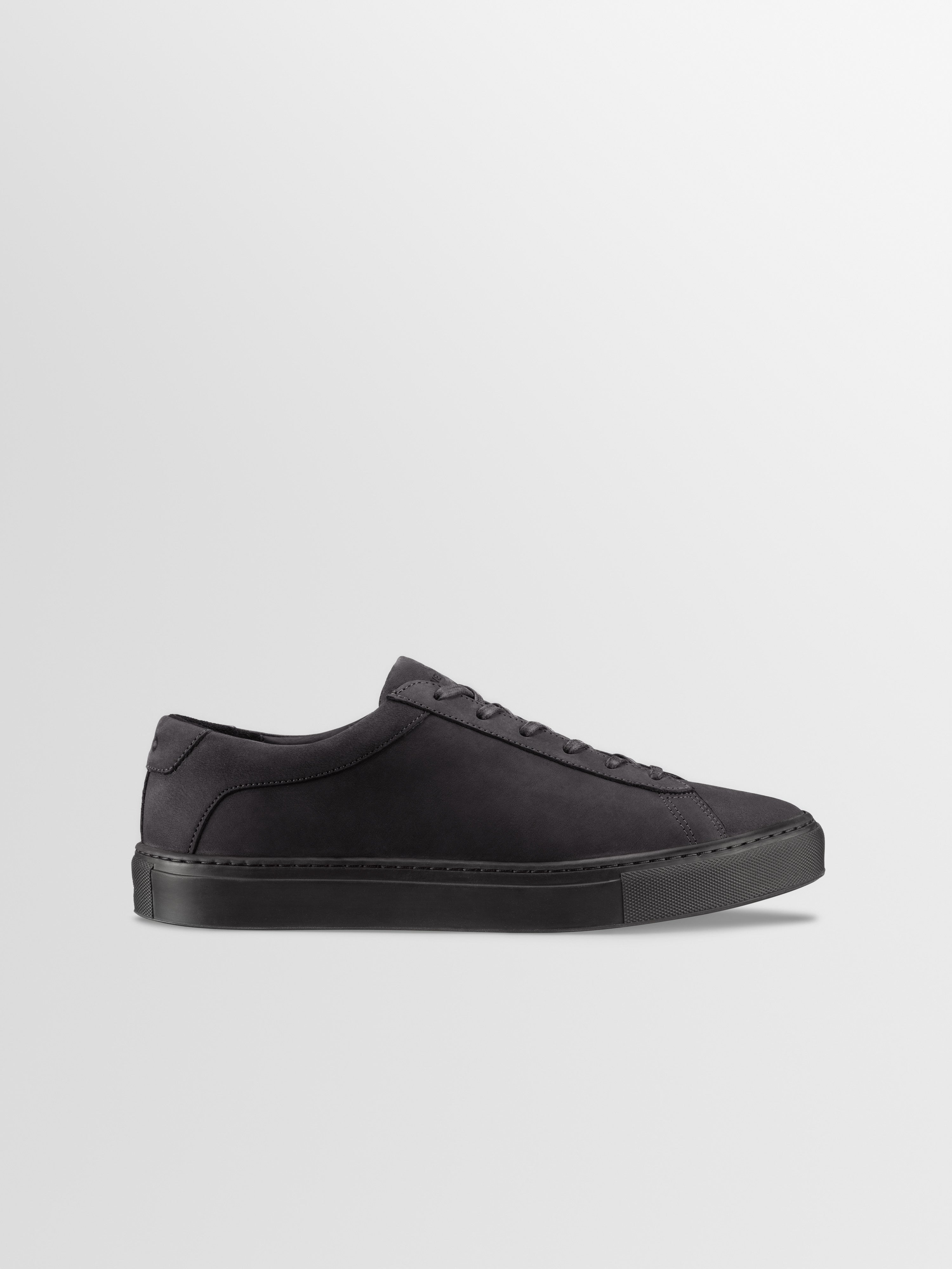 Capri Nubuck Sneaker in Charcoal