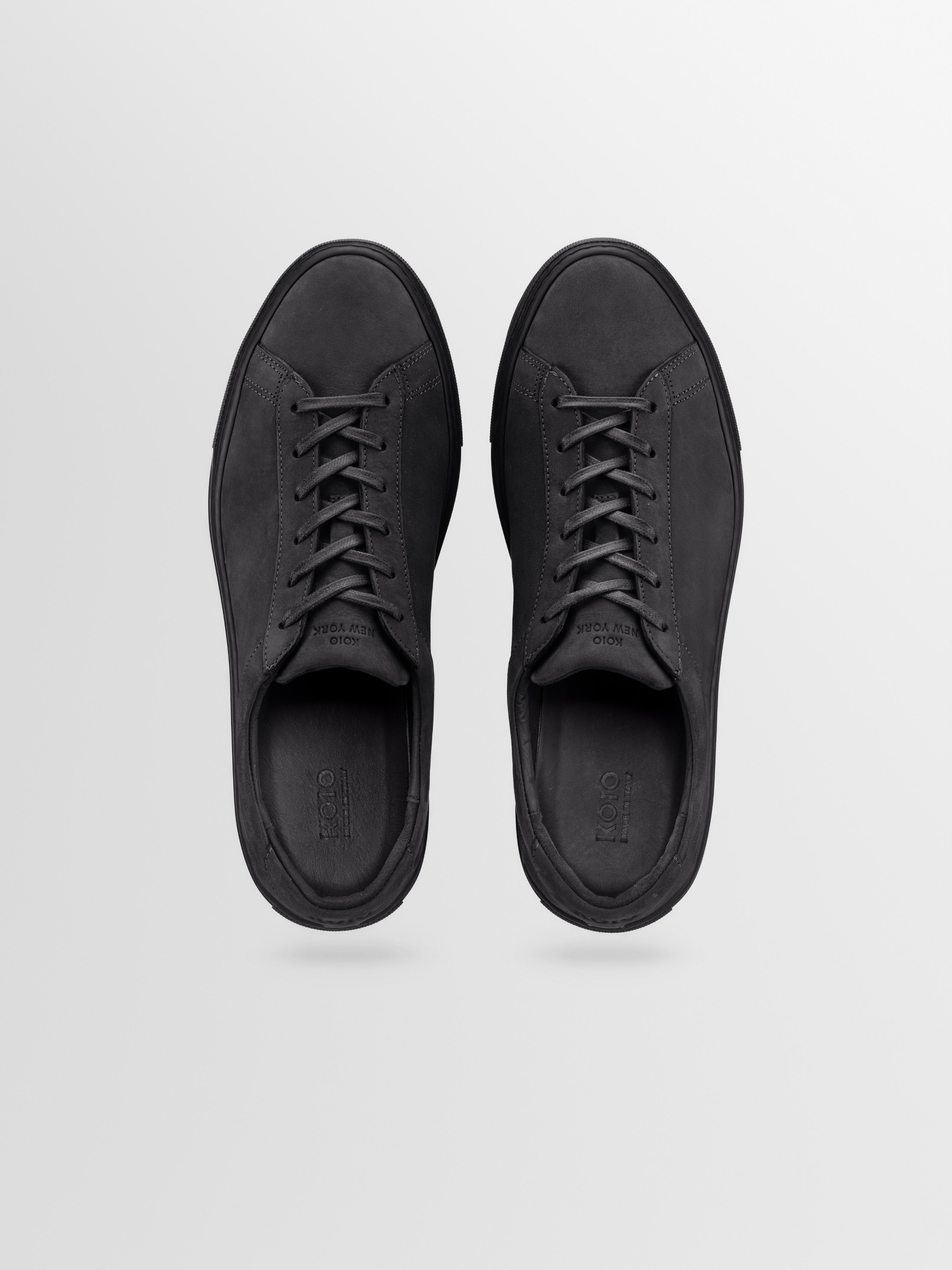 Capri Nubuck Sneaker in Charcoal