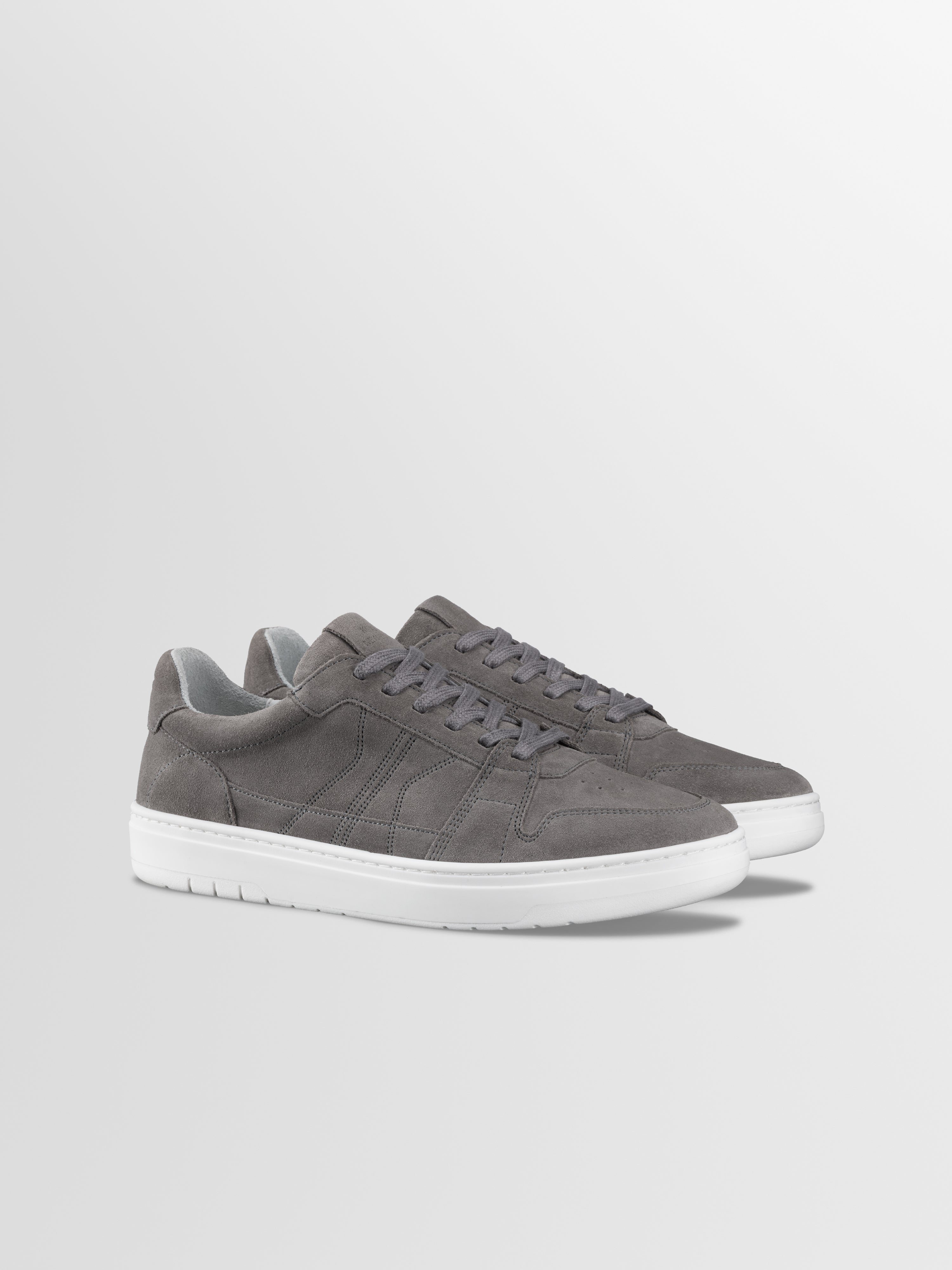 Carrara Suede Sneaker in Graphite