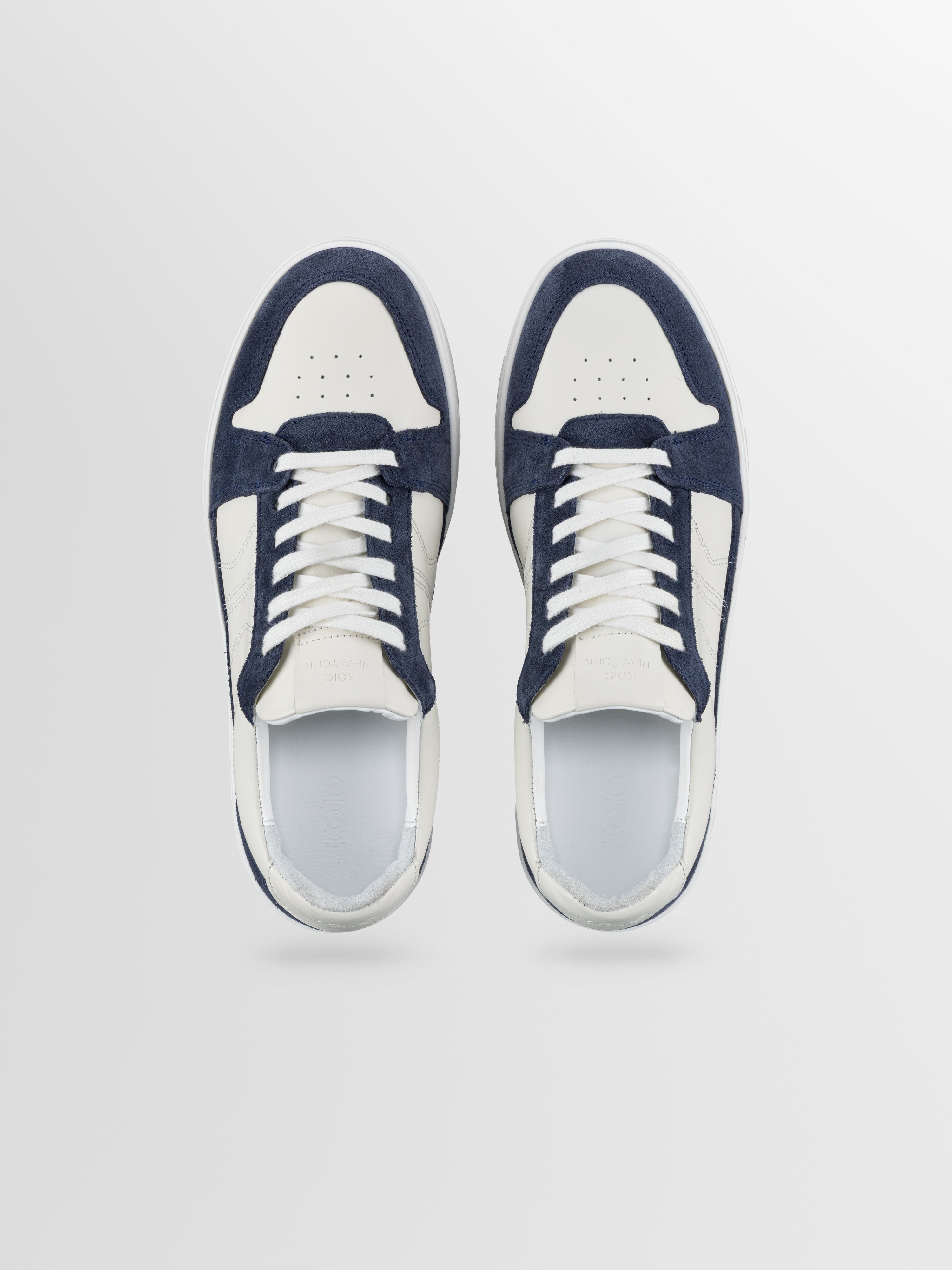 Carrara Leather & Suede Sneaker in Sail