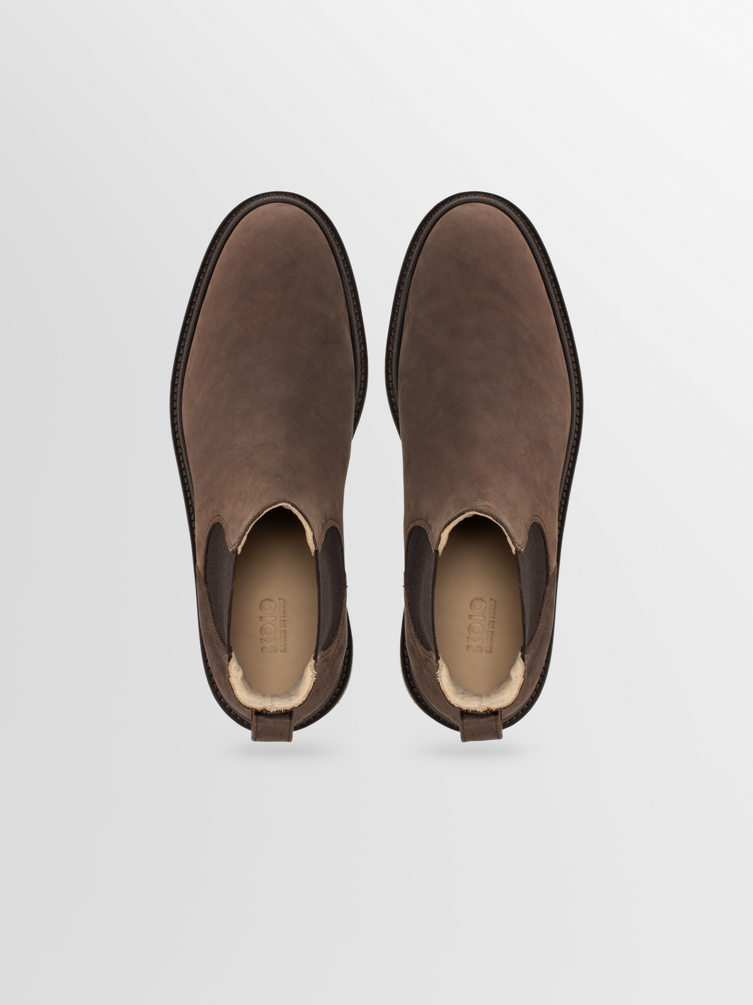 Fermo Nubuck Boot in Chocolate