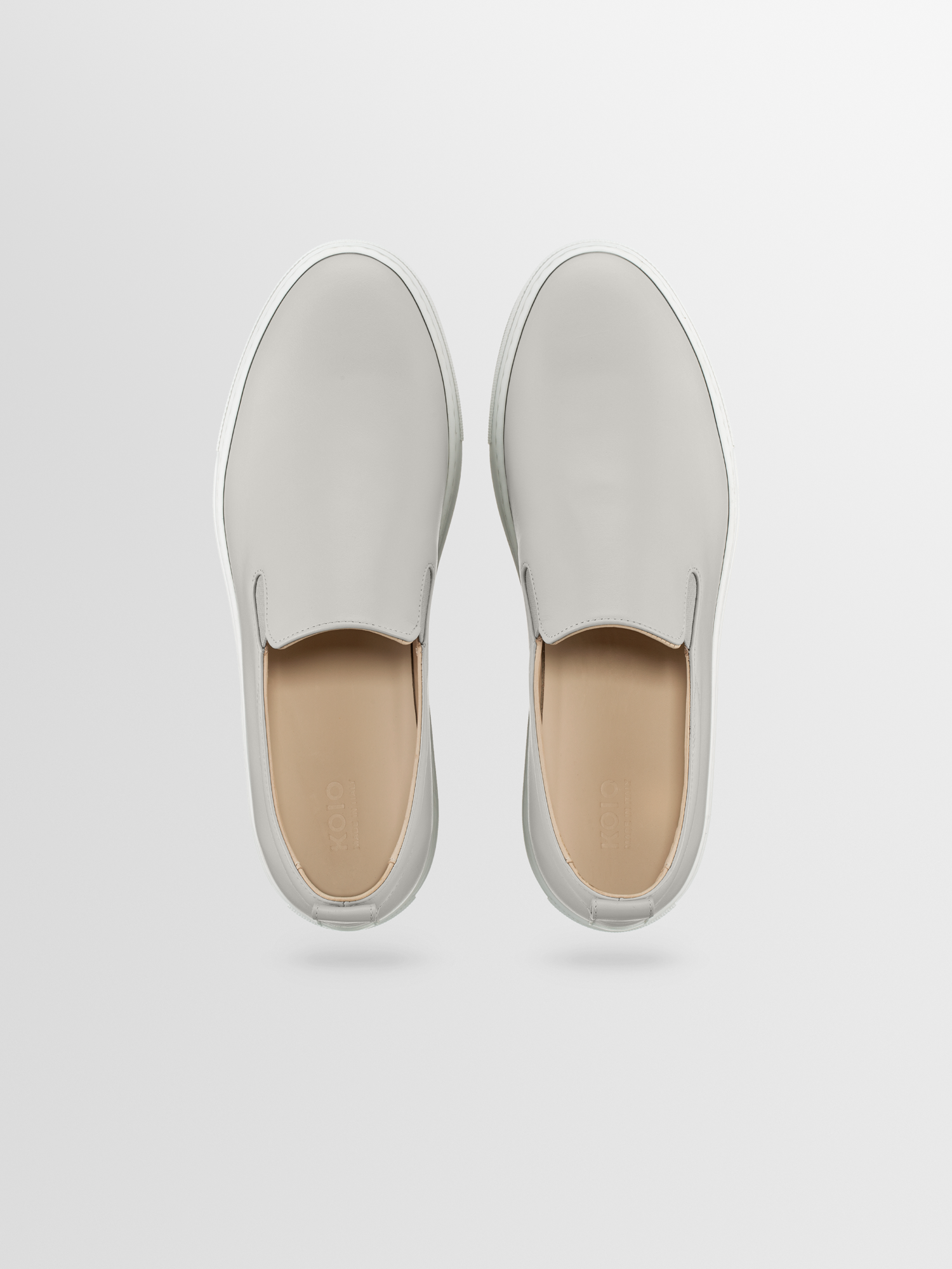 Garda Leather Sneaker in Sandstone