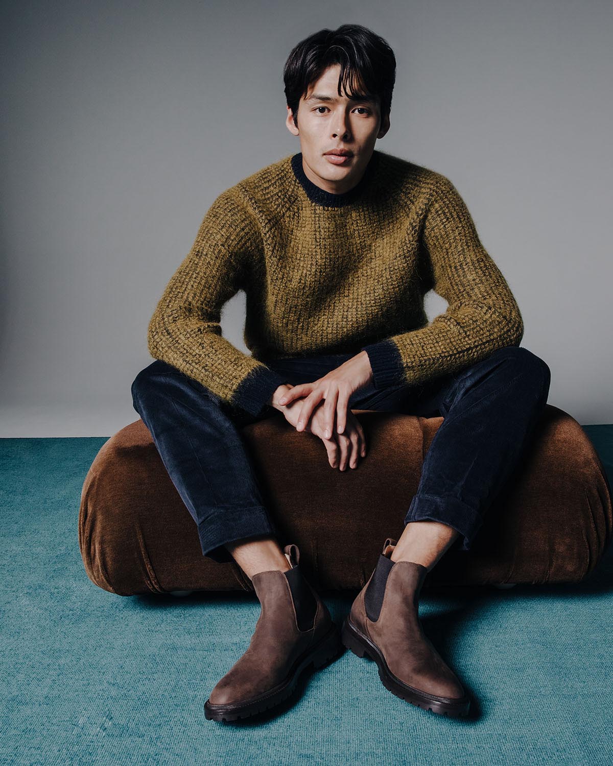 Fermo Nubuck Boot in Chocolate