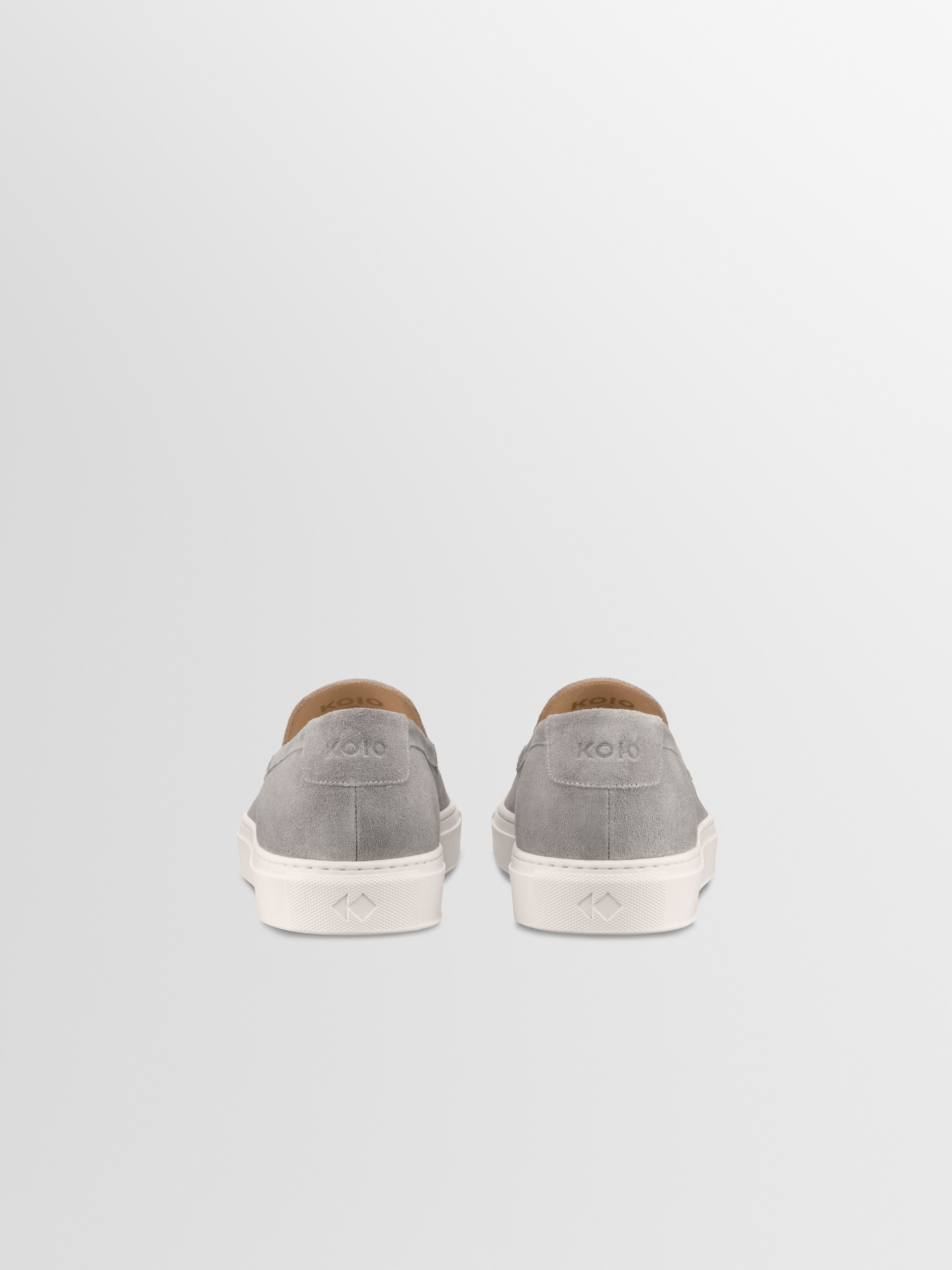 Lido Suede Loafer in Mineral