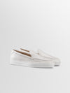 Lido Leather Loafer in Parchment