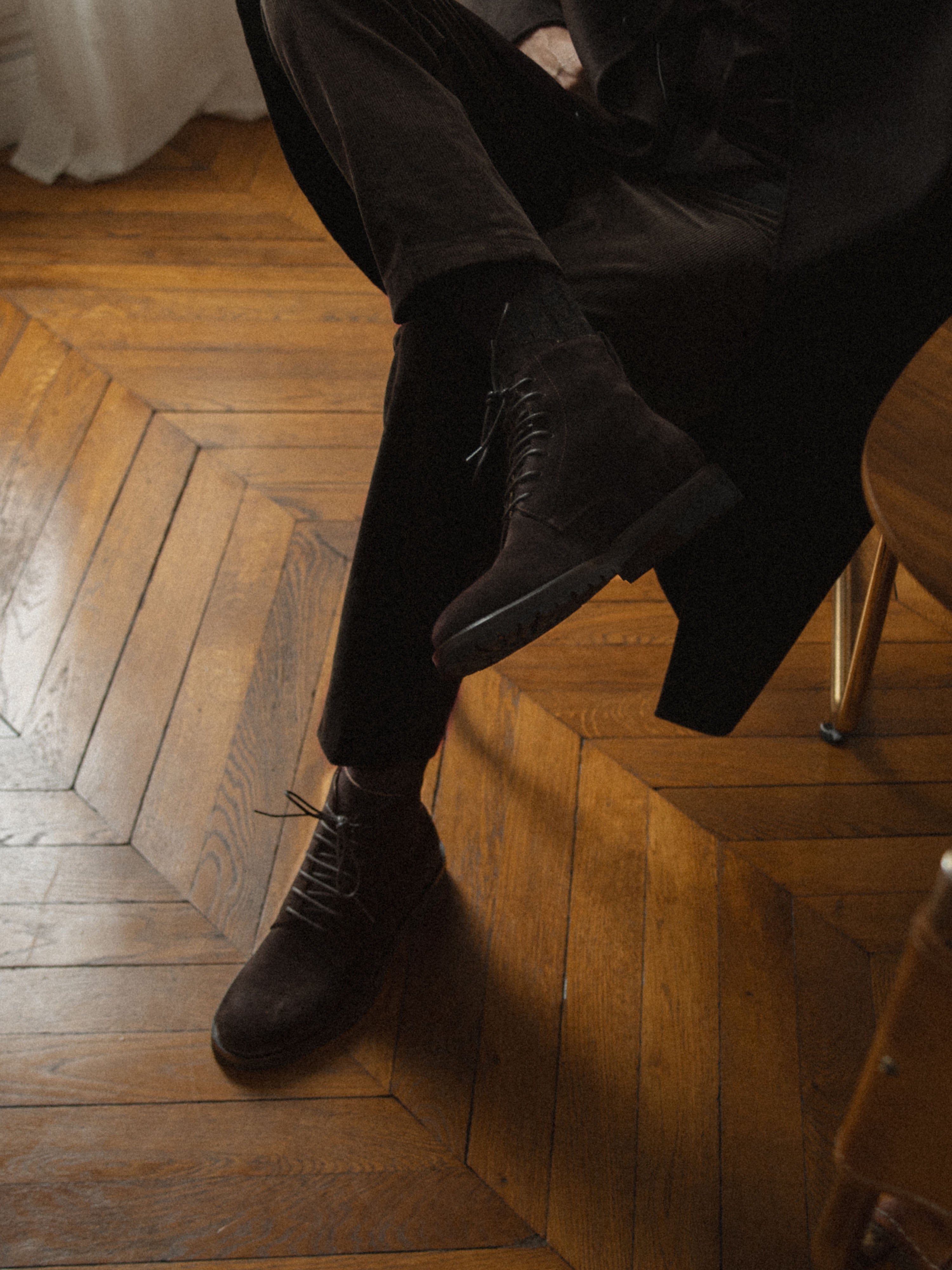 Bergamo Suede Boot in Root