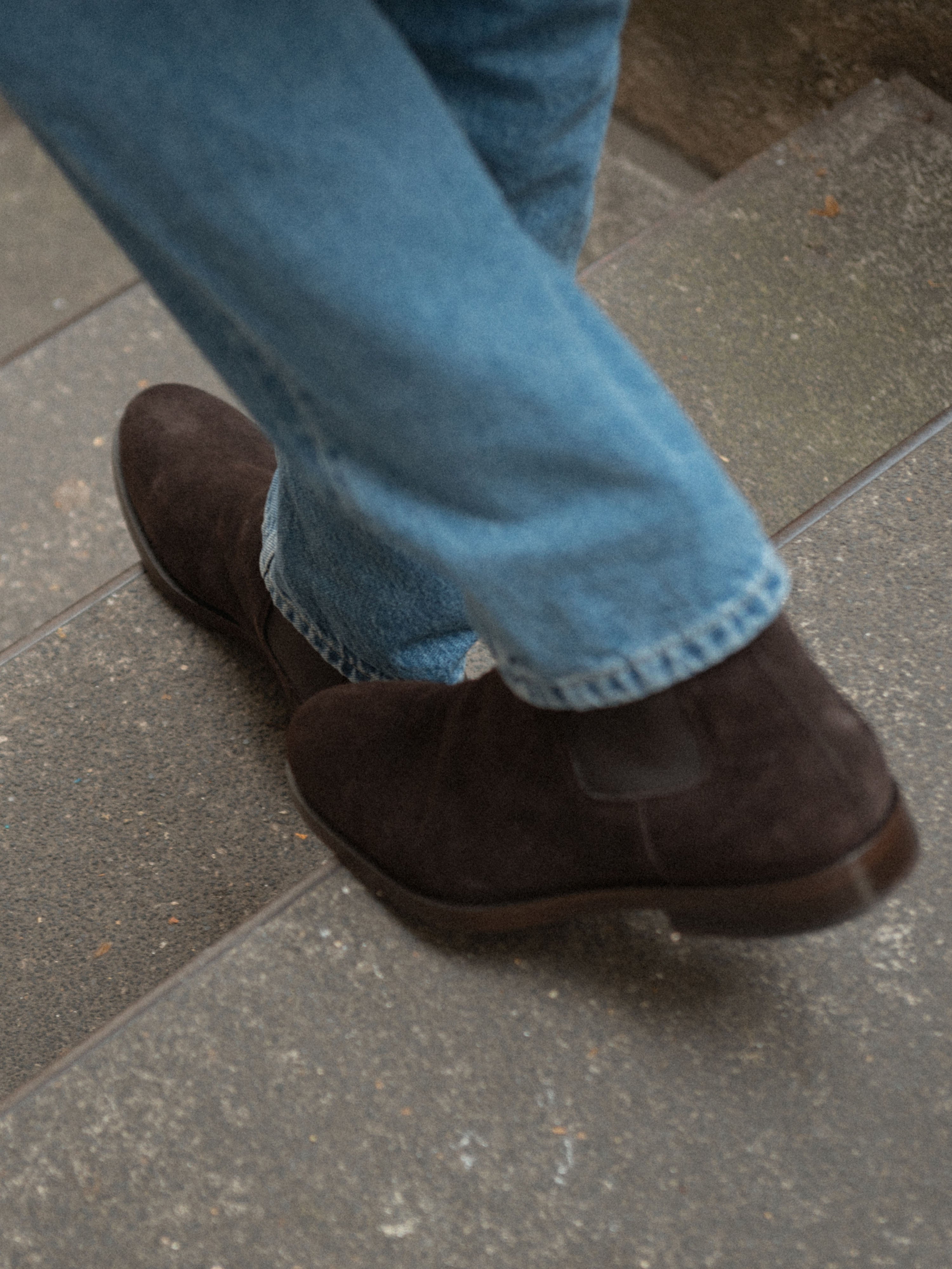 Trento Suede Boot in Root