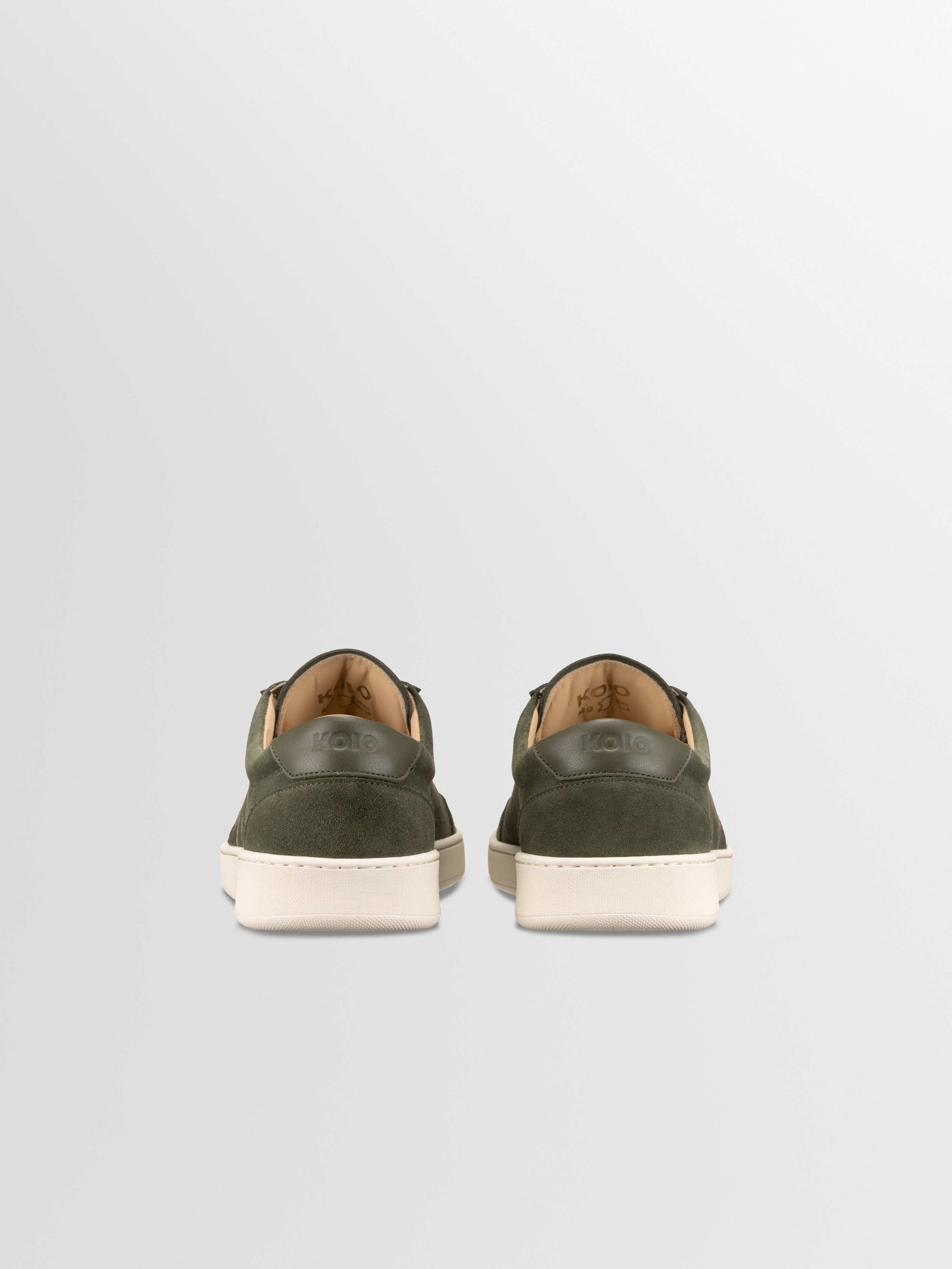 Monza Suede Sneaker in Birch