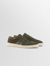 Monza Suede Sneaker in Birch