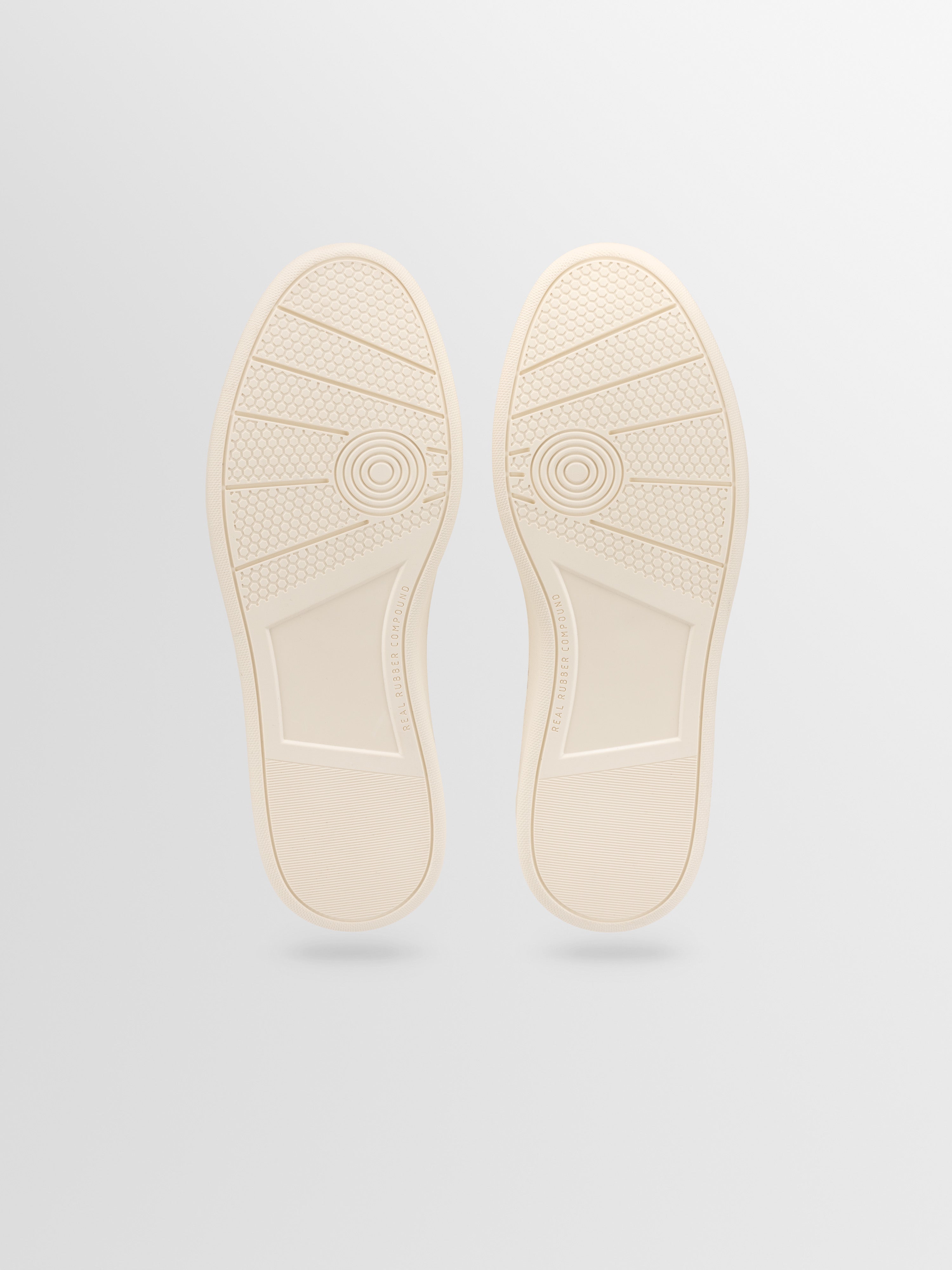 Monza Leather & Suede Sneaker in Bone