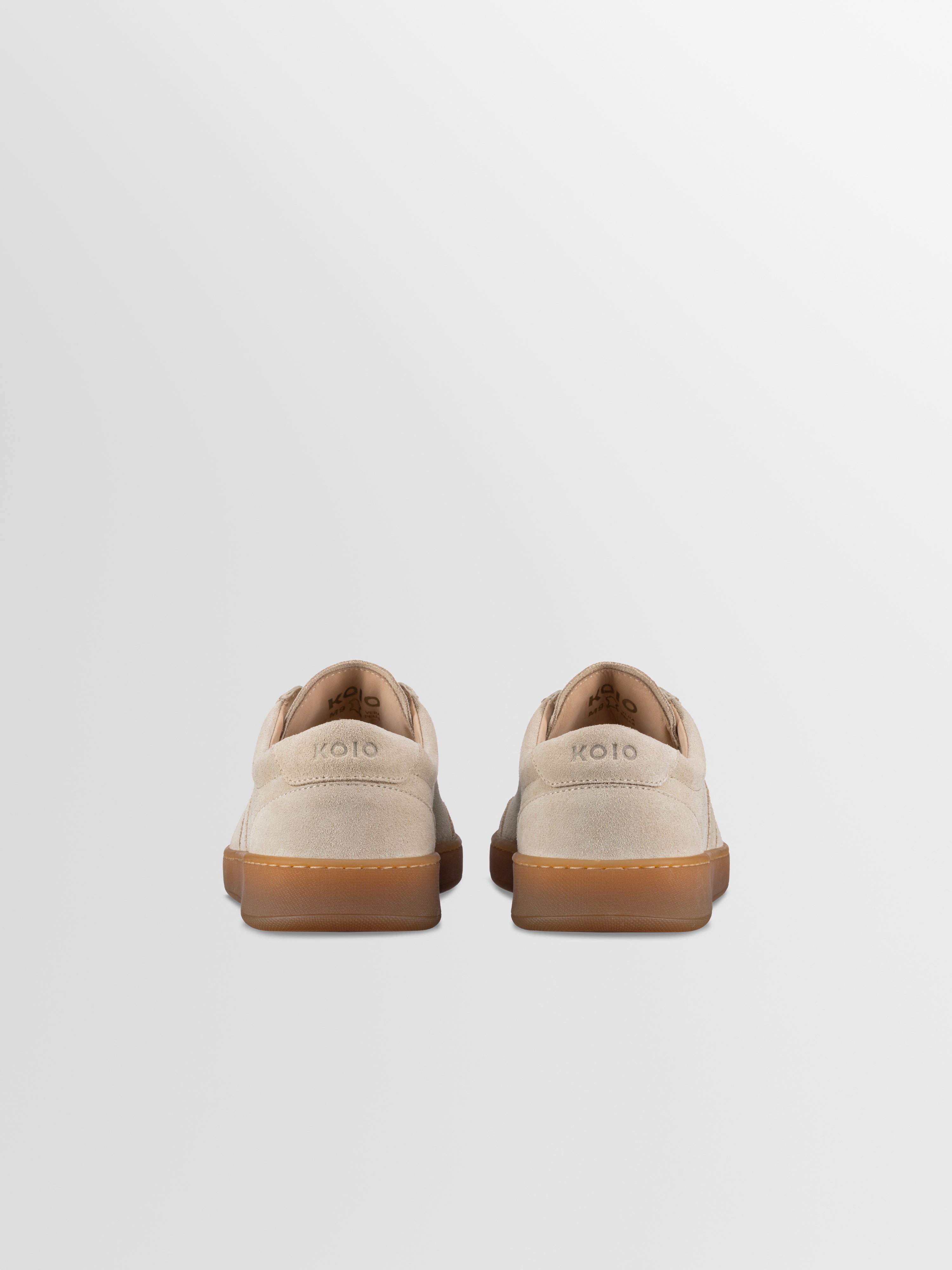 Monza Suede Sneaker in Papyrus