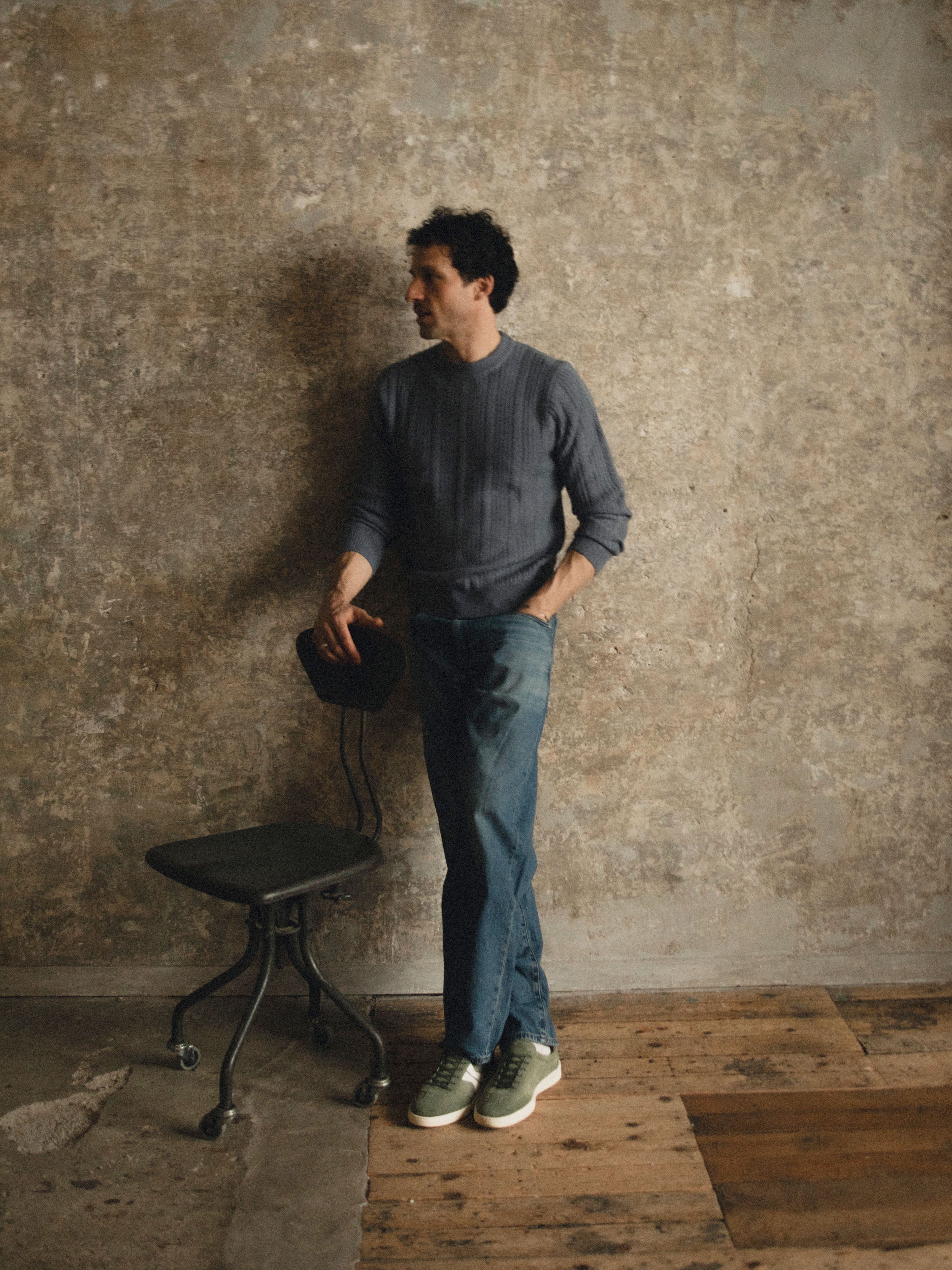 Man standing wearing Men