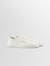 Portofino Leather Sneaker in Antique White