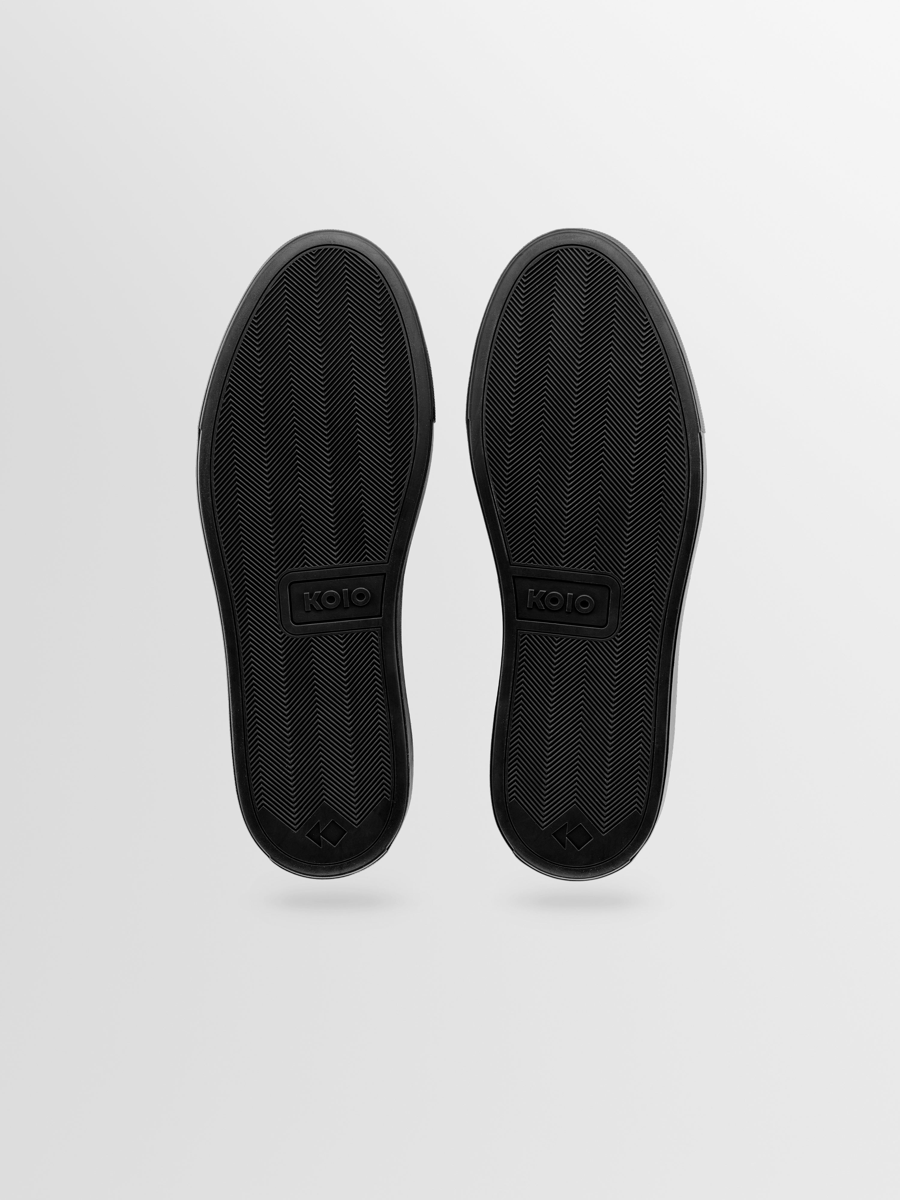 Primo Leather Sneaker in Nero