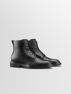 Bergamo Leather Boot in Nero