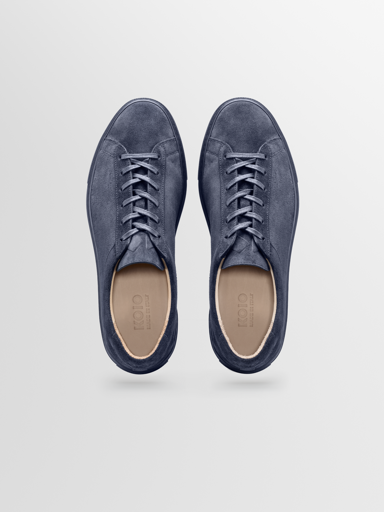 Capri Suede Sneaker in Avio