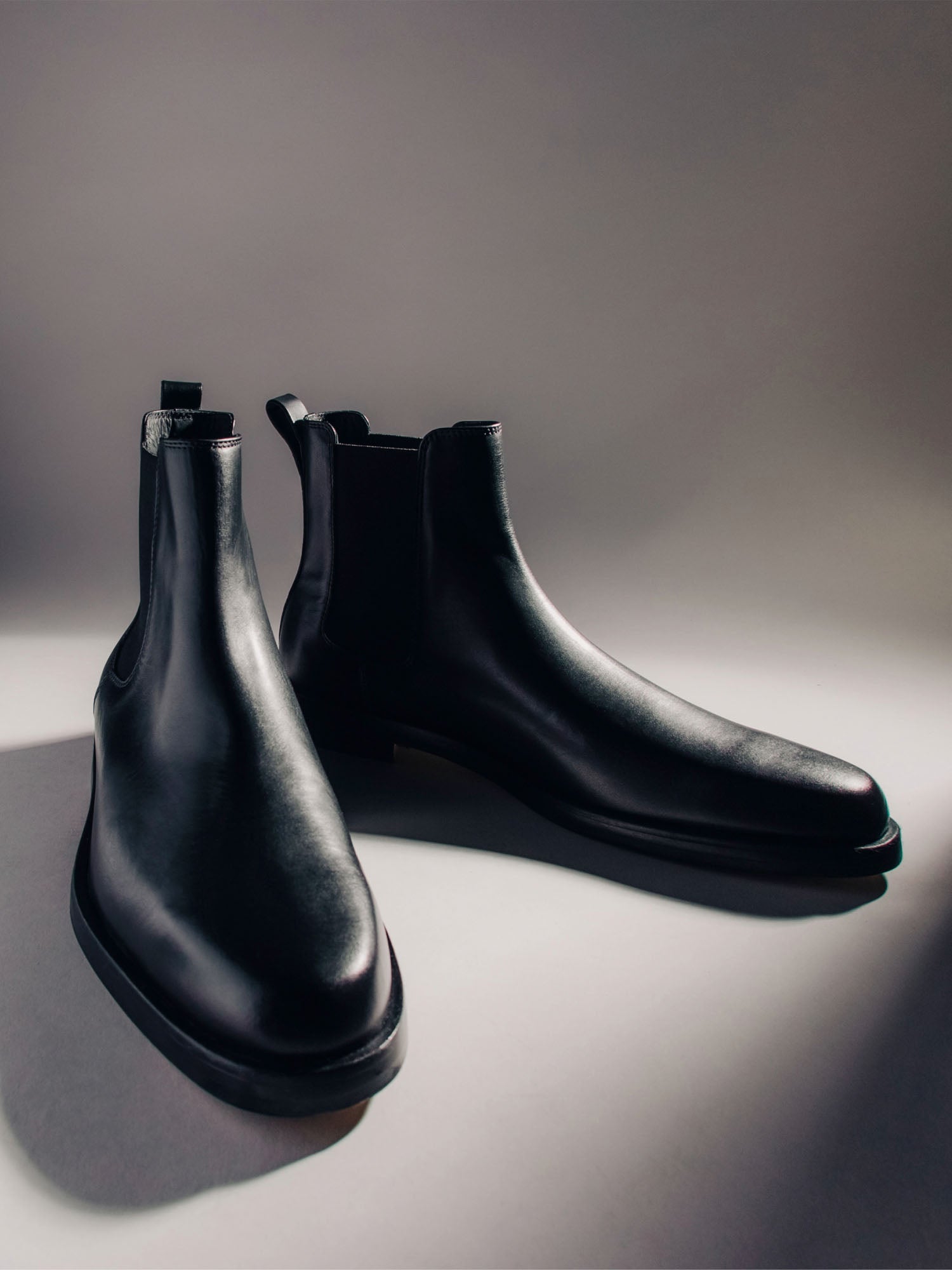 Trento Leather Boot in Black