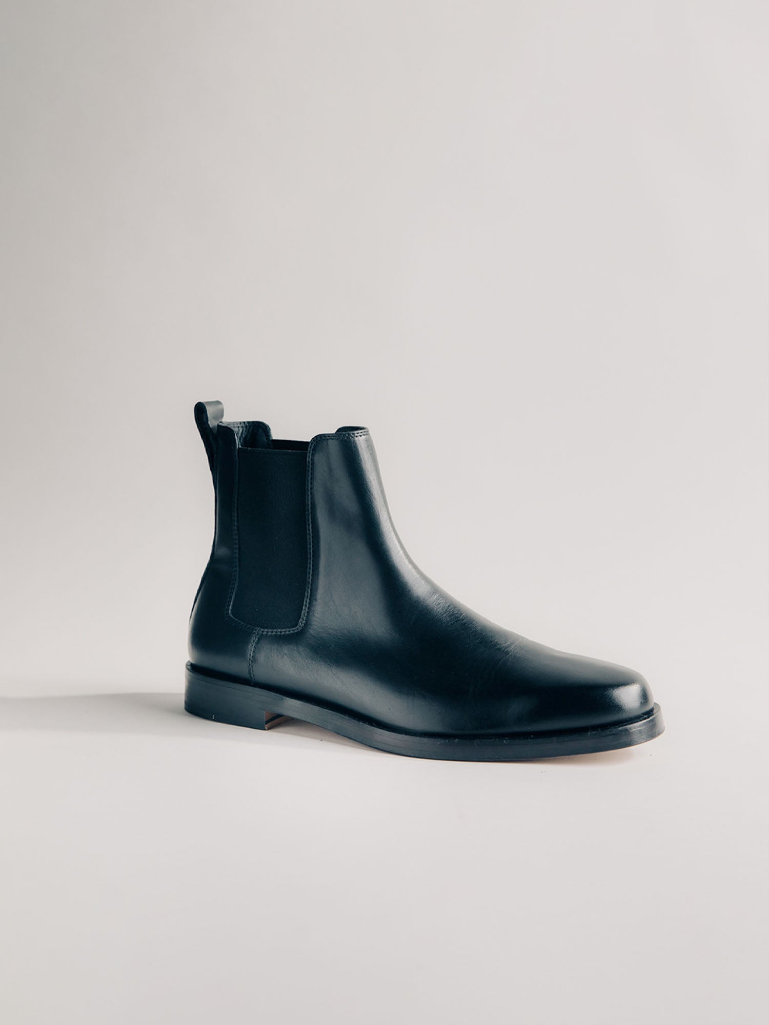 Trento Leather Boot in Black