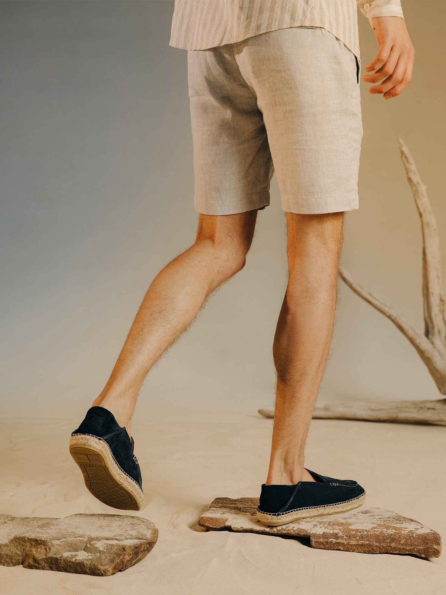 Ostuni Suede Espadrille in Adria