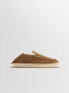 Ostuni Suede Espadrille in Nutmeg