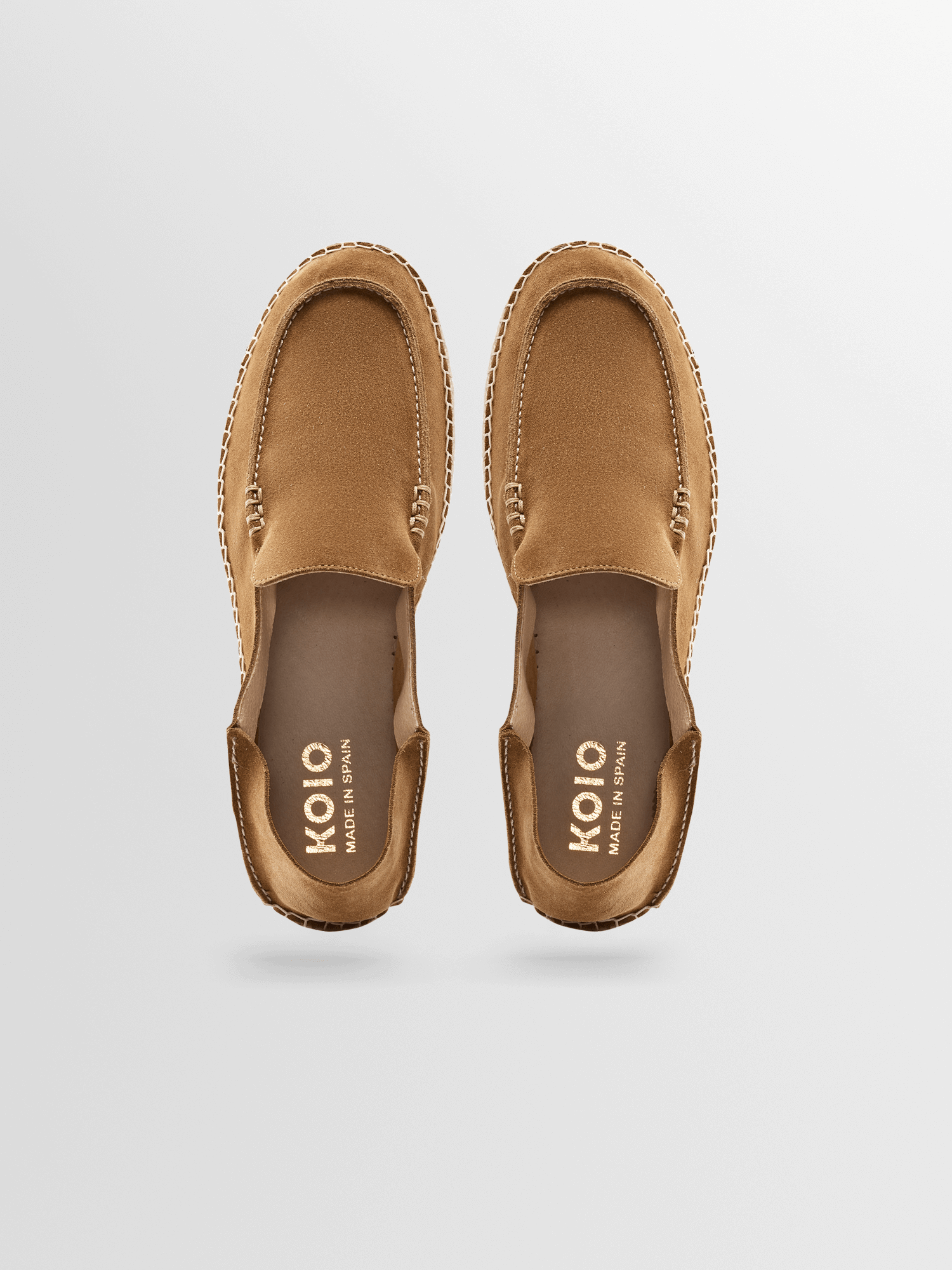Ostuni Suede Espadrille in Nutmeg