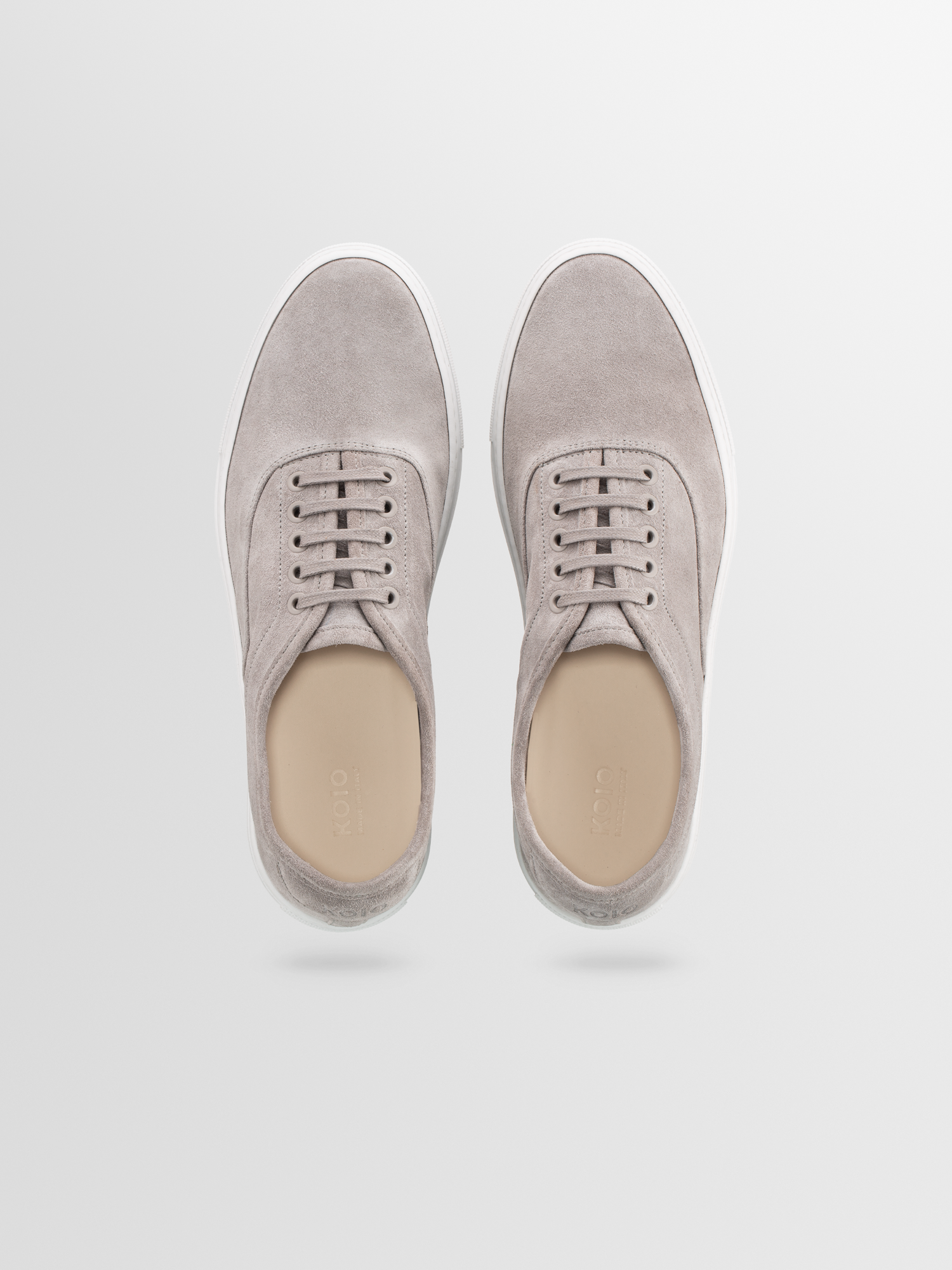 Portofino Suede Sneaker in Mineral