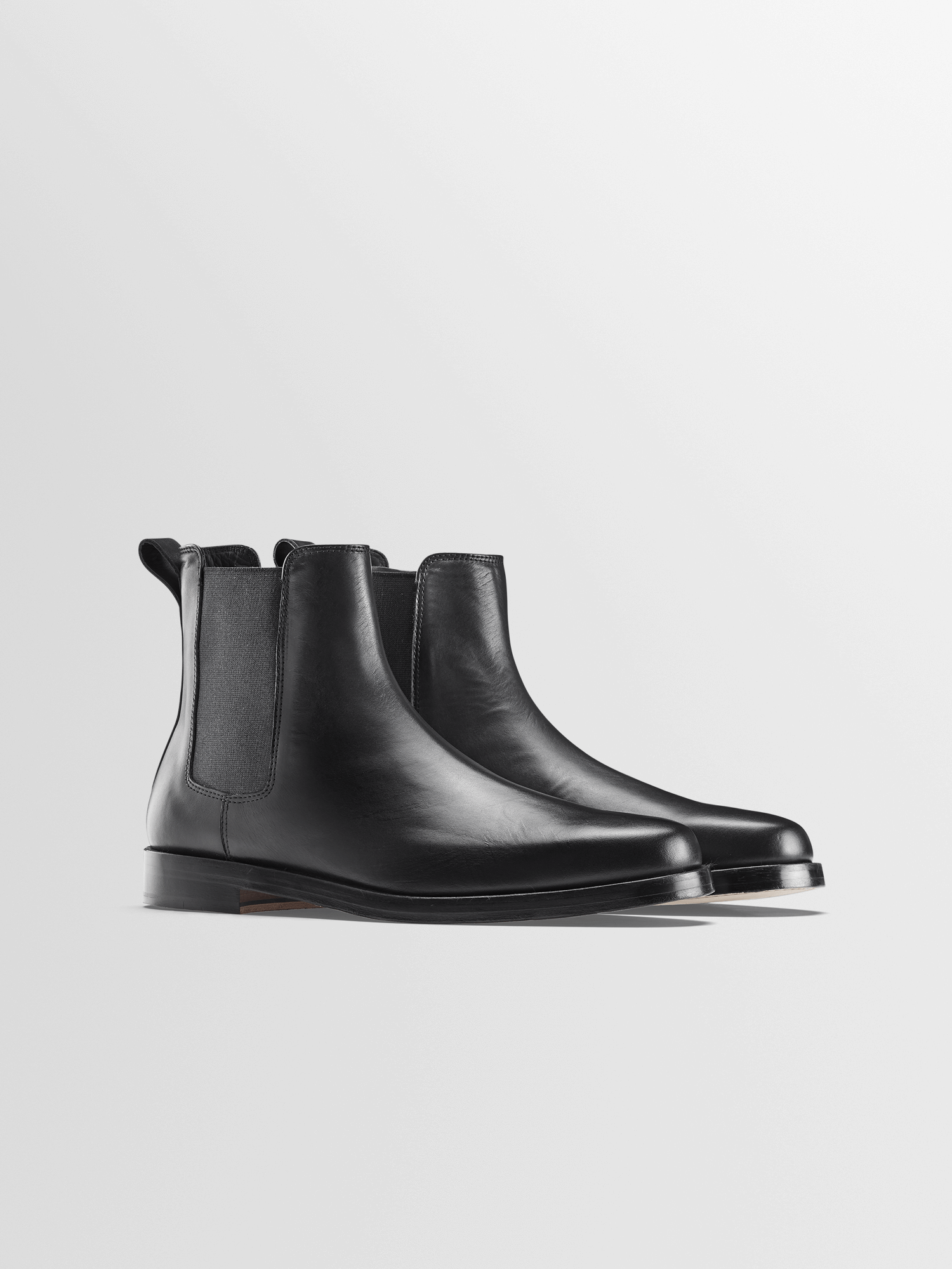 Trento Leather Boot in Black